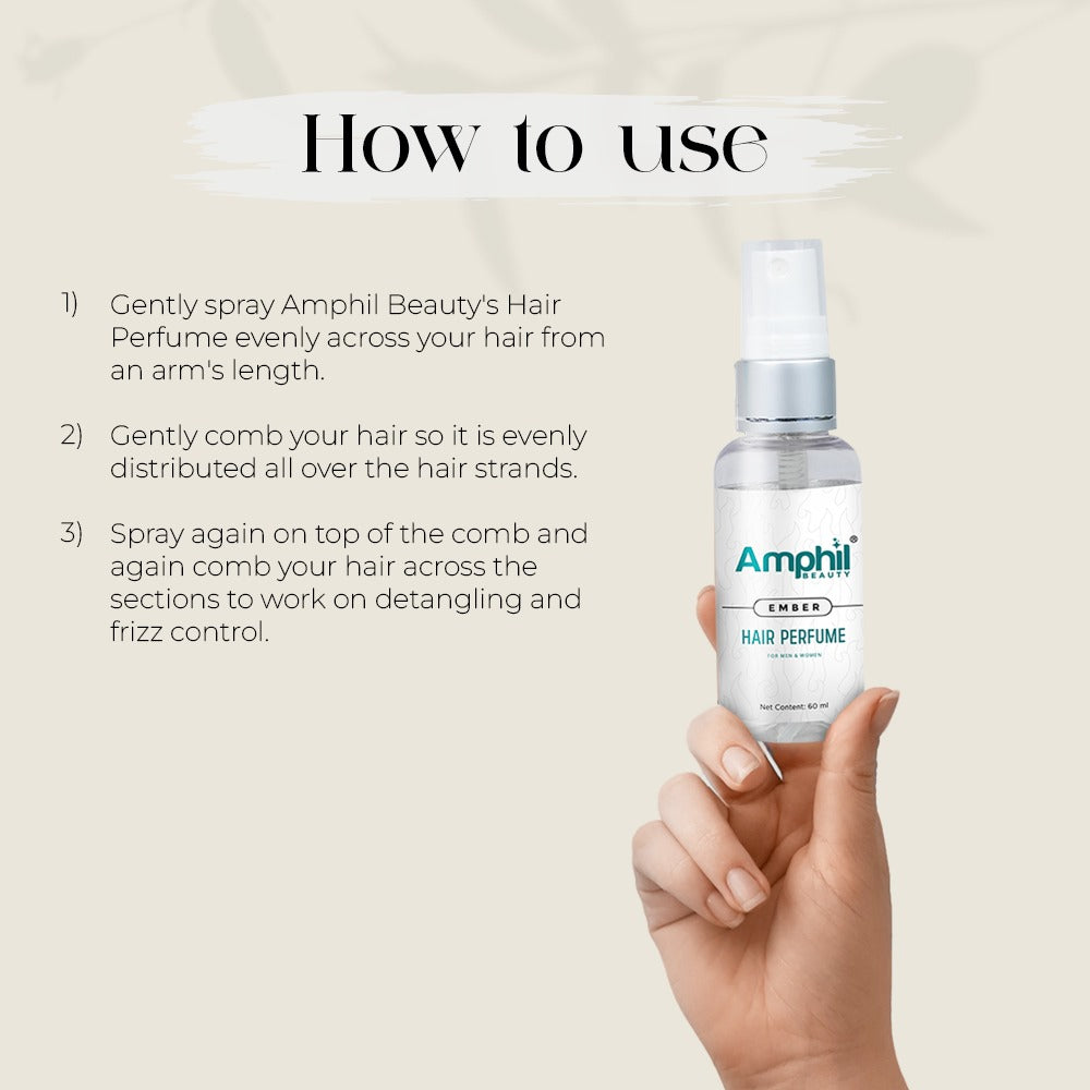 AmPhil Beauty Ember Hair Perfume - 60 ml
