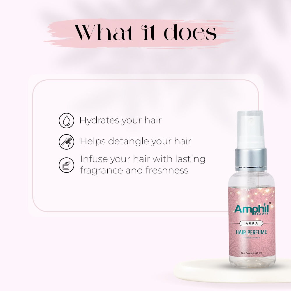 AmPhil Beauty Aura Hair Perfume - 60 ml