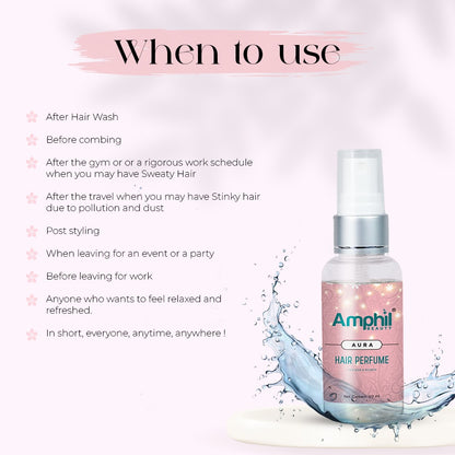 AmPhil Beauty Aura Hair Perfume - 60 ml