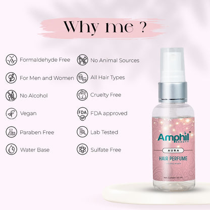 AmPhil Beauty Aura Hair Perfume - 60 ml