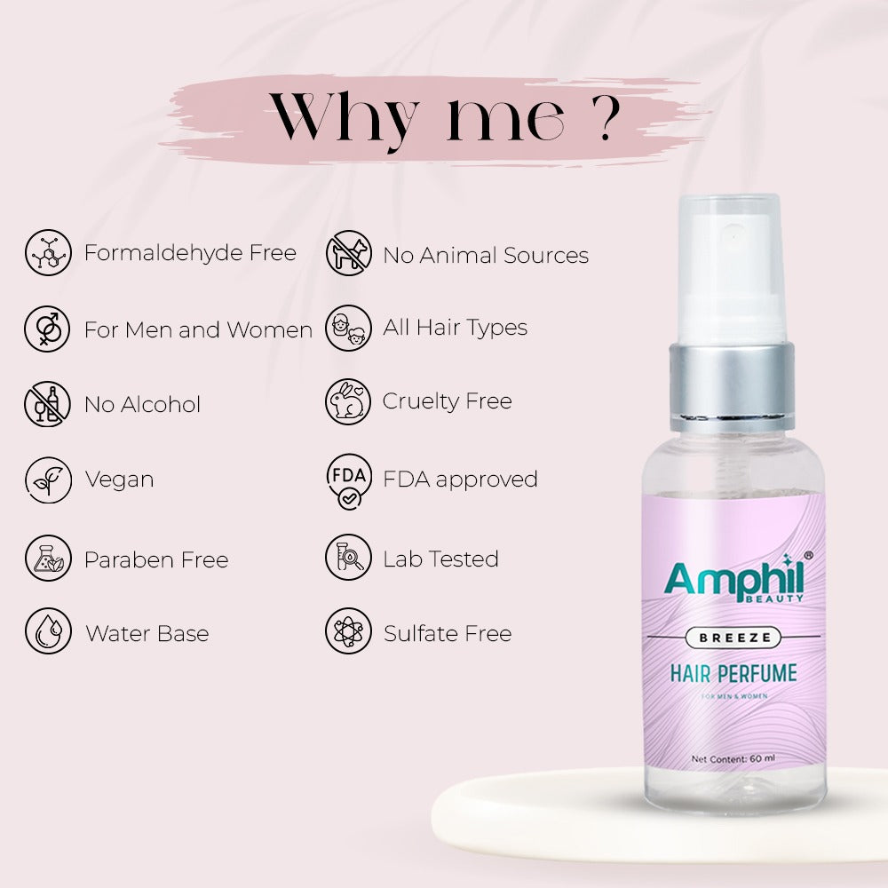 AmPhil Beauty Breeze Hair Perfume - 60 ml