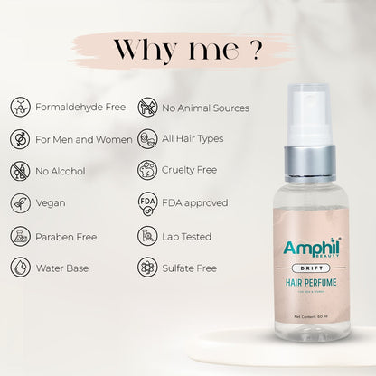 AmPhil Beauty Drift Hair Perfume - 60 ml