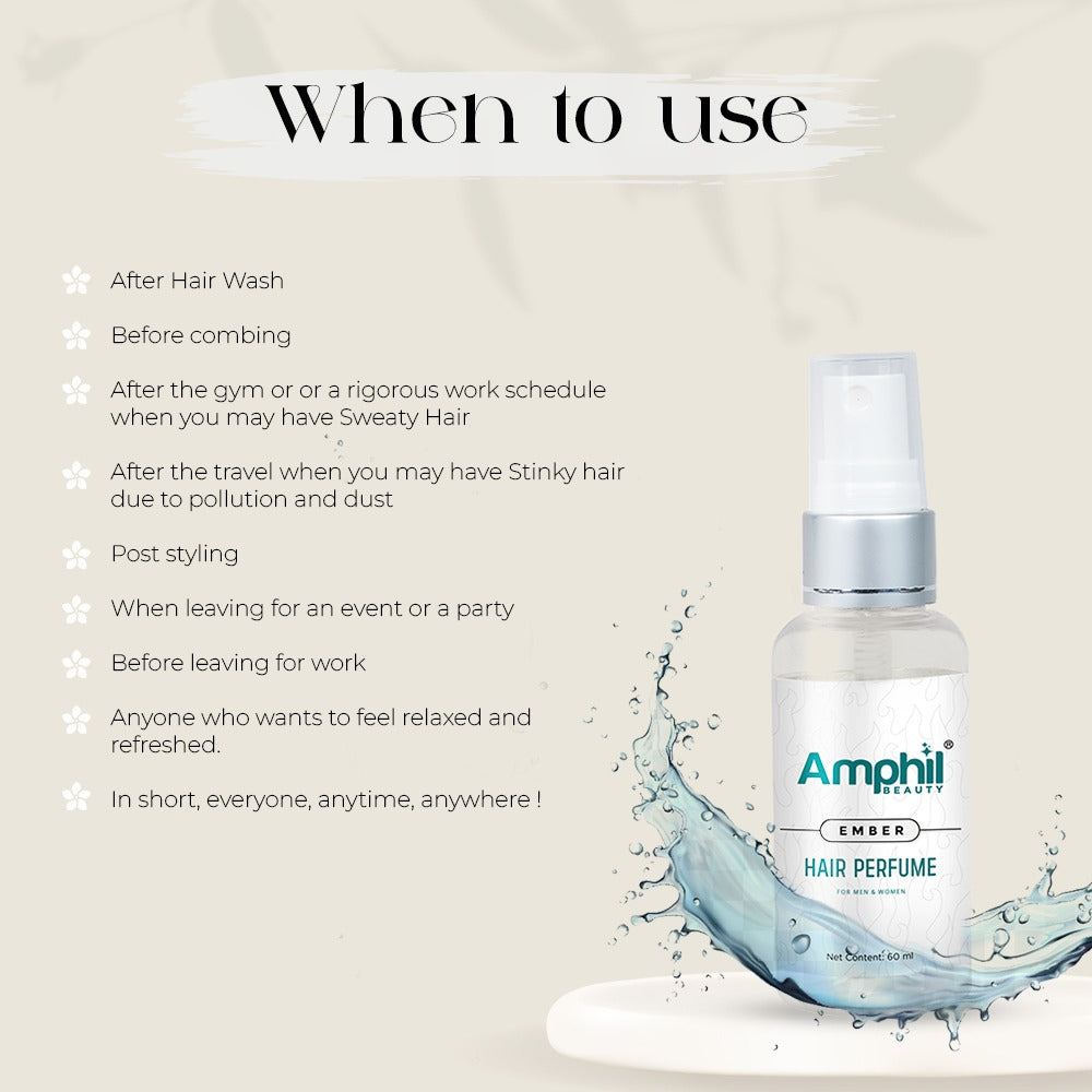 AmPhil Beauty Ember Hair Perfume - 60 ml