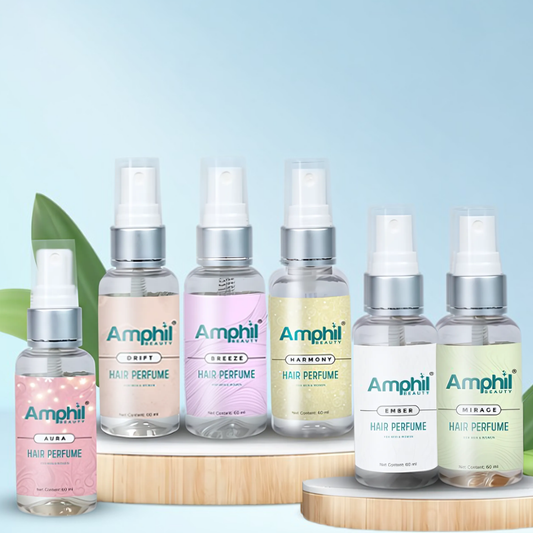 Amphil Hair Perfume – All 6 Variants Combo (Unisex, Alcohol-Free, Long-lasting)